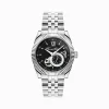 Best Sale Automatikuhr mit 41 mm und schwarzem Zifferblatt silberfarben Herren Uhren|Uhren